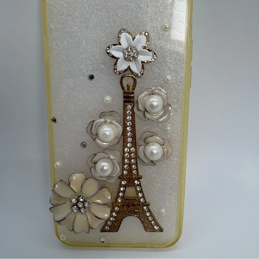 Iphone 7 Eiffel Tower Floral Phone Case (New)